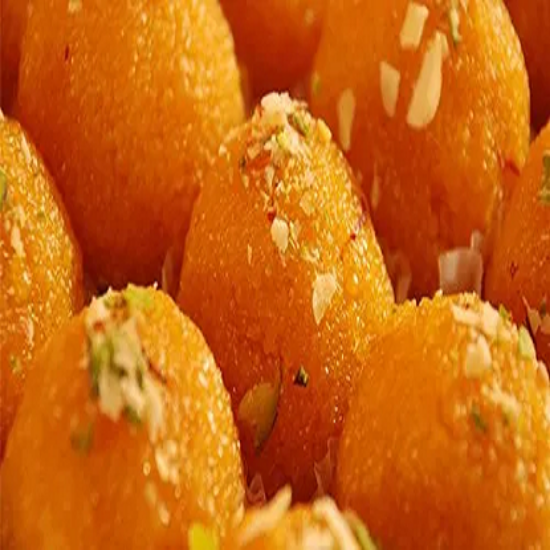 సనా బూందీ లడ్డు-500gm యొక్క చిత్రం