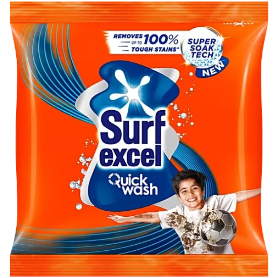 సర్ఫ్ ఎక్సెల్ క్విక్ వాష్ డిటర్జెంట్ పొడి (6 గ్రాములు) యొక్క చిత్రం