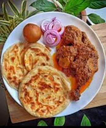 పరోటా సింగిల్ ప్లేట్ (రెండు ) యొక్క చిత్రం