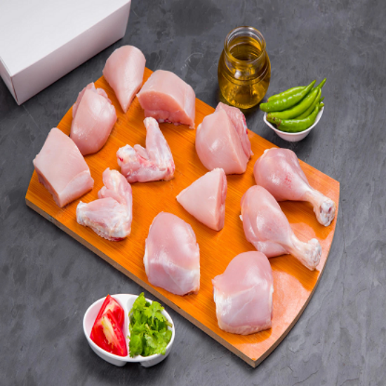 పెద్ద బ్రాయిలర్ కోడి యొక్క చిత్రం